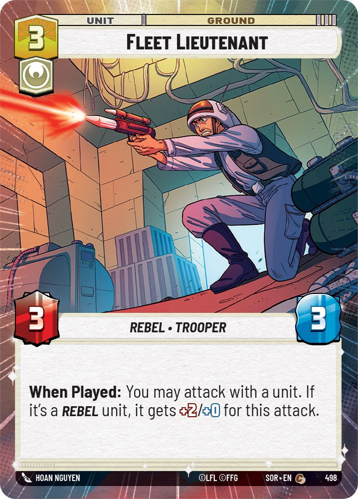 Fleet Lieutenant (Hyperspace) (498) [Spark of Rebellion] | Fandemonia Ltd