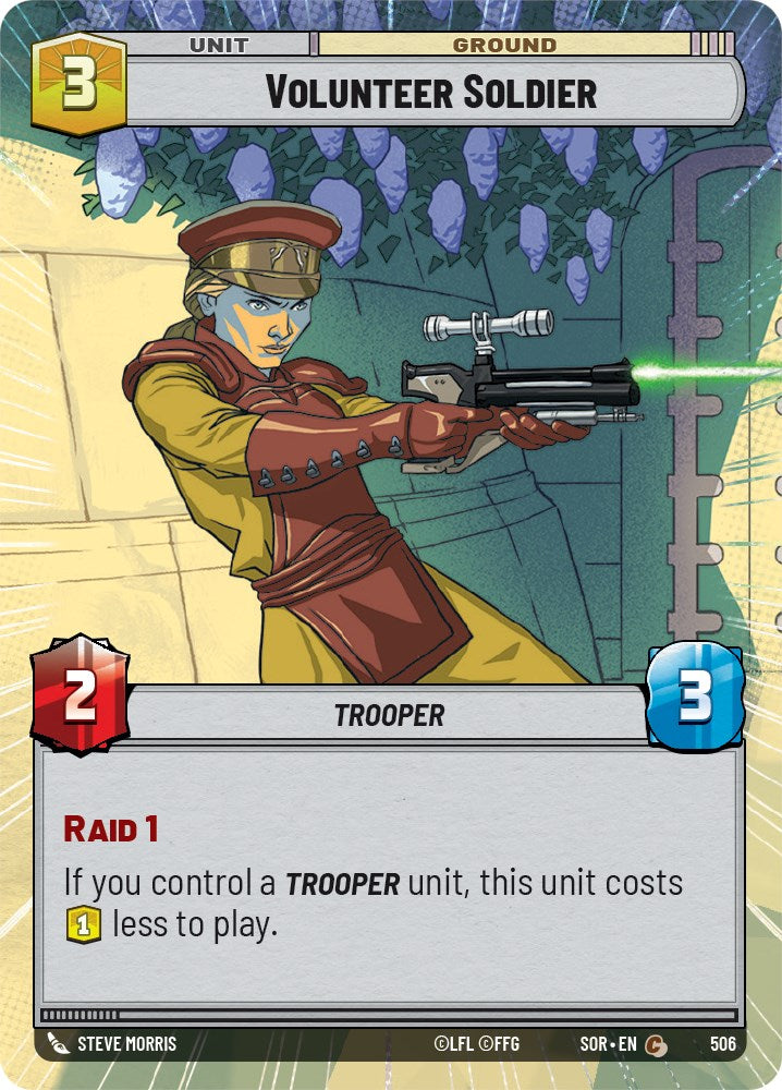 Volunteer Soldier (Hyperspace) (506) [Spark of Rebellion] | Fandemonia Ltd