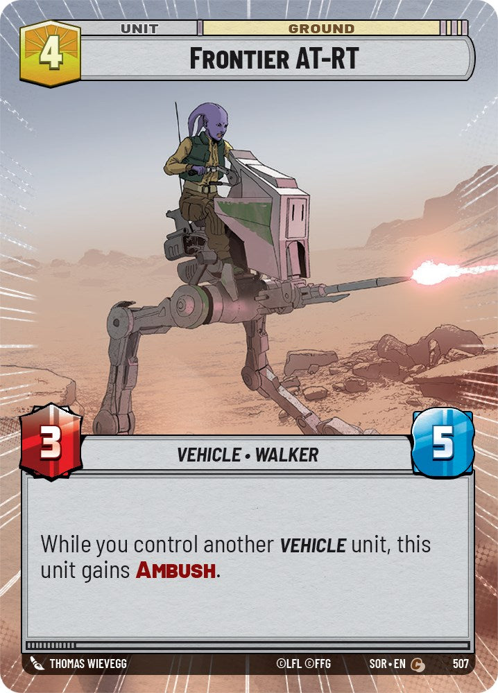 Frontier AT-RT (Hyperspace) (507) [Spark of Rebellion] | Fandemonia Ltd