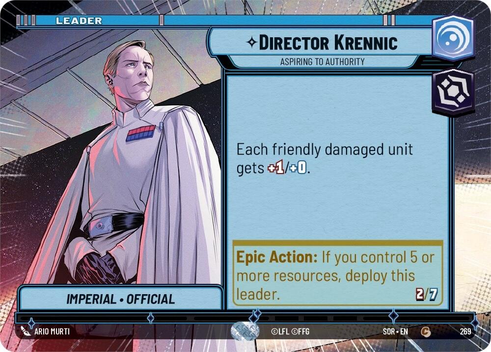 Director Krennic - Aspiring to Authority (Hyperspace) (269) [Spark of Rebellion] | Fandemonia Ltd