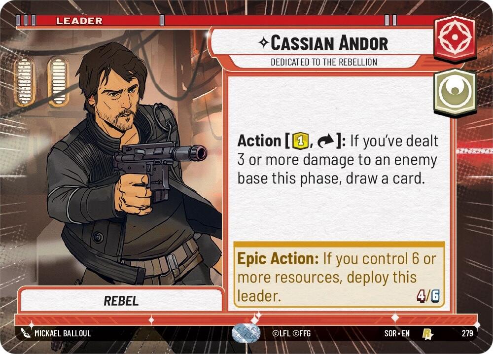 Cassian Andor - Dedicated to the Rebellion (Hyperspace) (279) [Spark of Rebellion] | Fandemonia Ltd