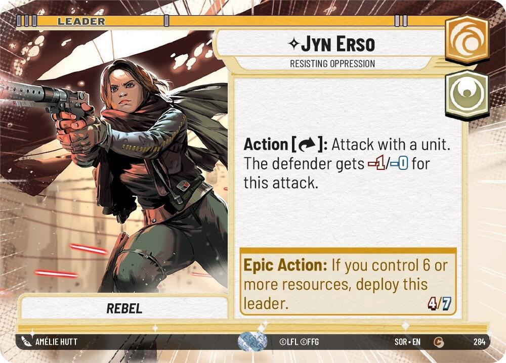 Jyn Erso - Resisting Oppression (Hyperspace) (284) [Spark of Rebellion] | Fandemonia Ltd