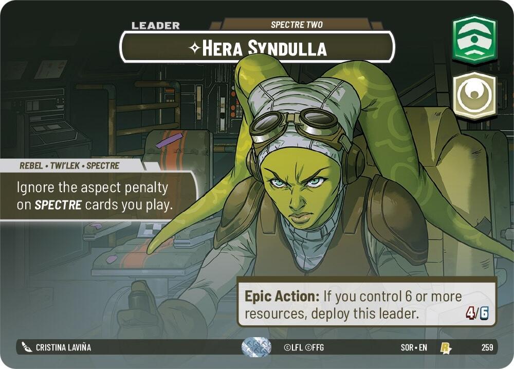 Hera Syndulla - Spectre Two (Showcase) (259) [Spark of Rebellion] | Fandemonia Ltd