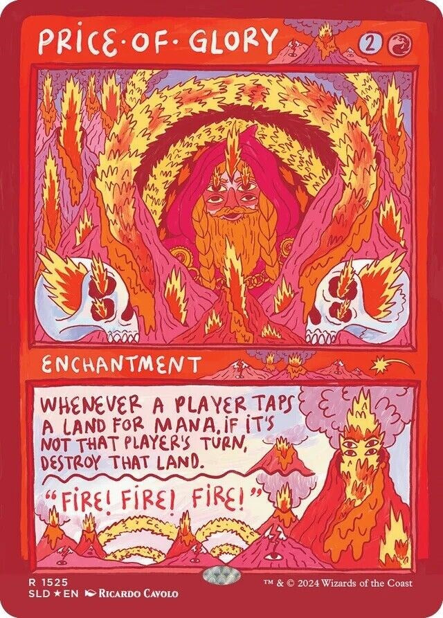 Price of Glory (Rainbow Foil) [Secret Lair Drop Series] | Fandemonia Ltd