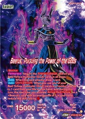 Beerus // Beerus, Pursuing the Power of the Gods (SLR) (BT24-002) [Beyond Generations] | Fandemonia Ltd