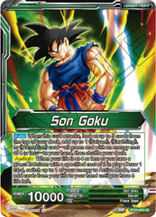 Son Goku // SS Son Goku, Beginning of a Legend (SLR) (BT24-055) [Beyond Generations] | Fandemonia Ltd