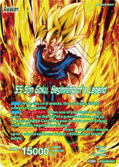 Son Goku // SS Son Goku, Beginning of a Legend (SLR) (BT24-055) [Beyond Generations] | Fandemonia Ltd
