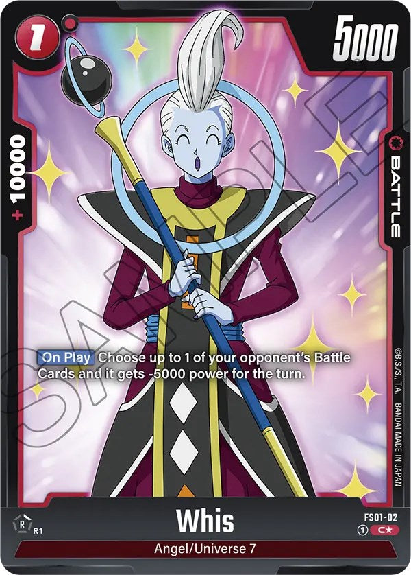 Whis (Bonus Pack Alternate Art) [Starter Deck: Son Goku] | Fandemonia Ltd