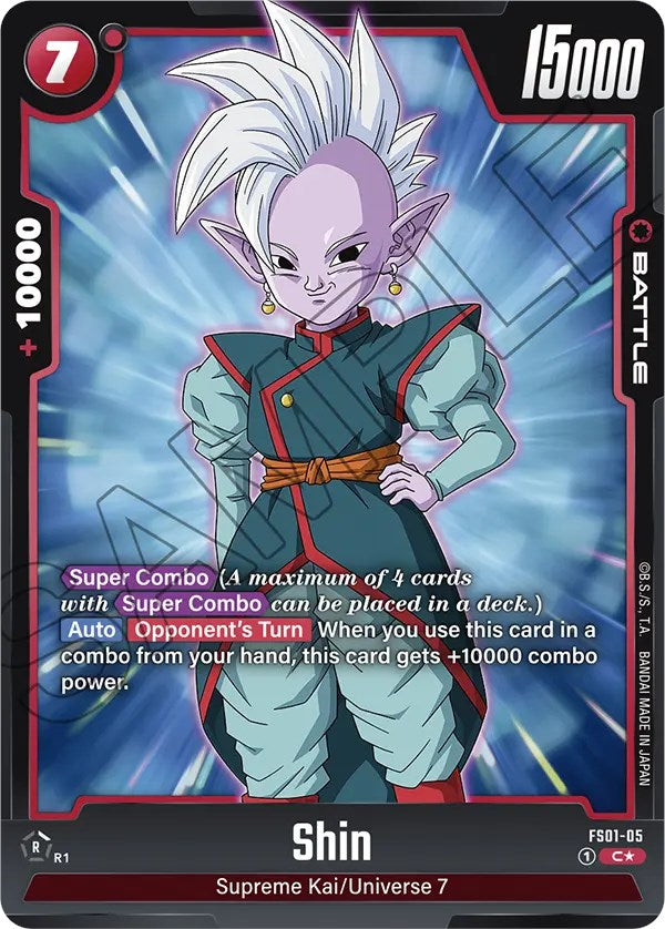 Shin (Bonus Pack Alternate Art) [Starter Deck: Son Goku] | Fandemonia Ltd