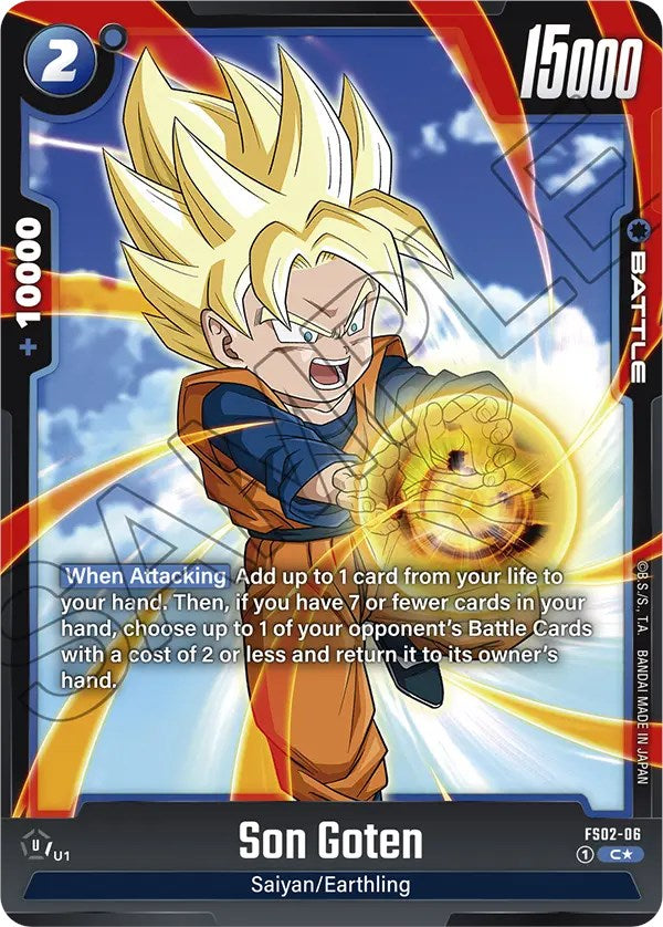 Son Goten (FS02-06) (Bonus Pack Alternate Art) [Starter Deck: Vegeta] | Fandemonia Ltd