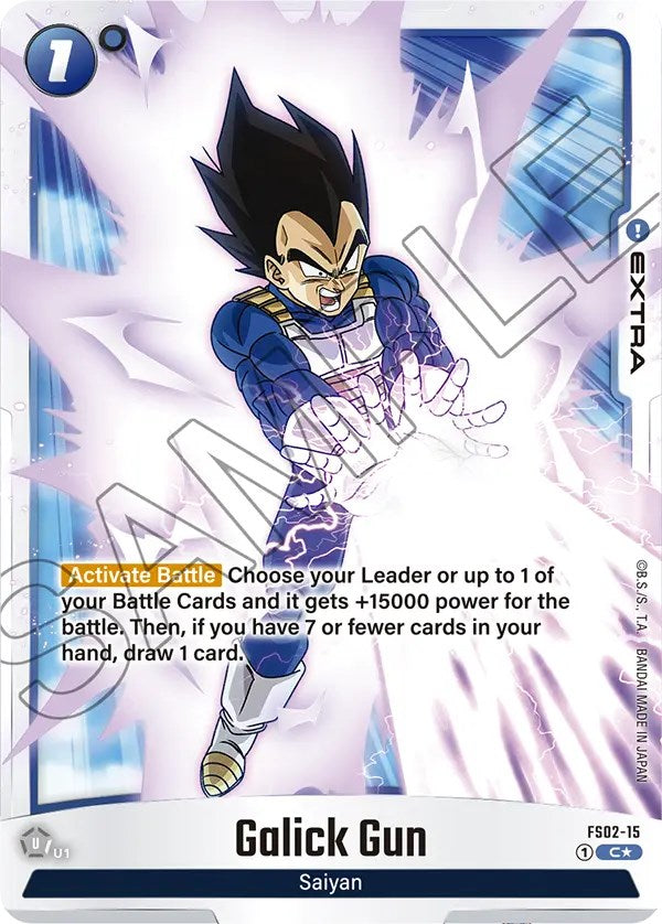 Galick Gun (Bonus Pack Alternate Art) [Starter Deck: Vegeta] | Fandemonia Ltd