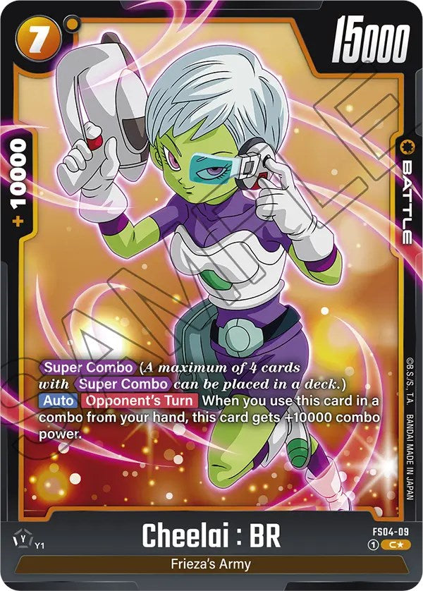 Cheelai : BR (Bonus Pack Alternate Art) [Starter Deck: Frieza] | Fandemonia Ltd
