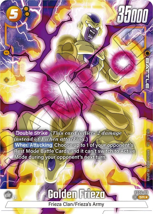 Golden Frieza (Bonus Pack Alternate Art) [Starter Deck: Frieza] | Fandemonia Ltd