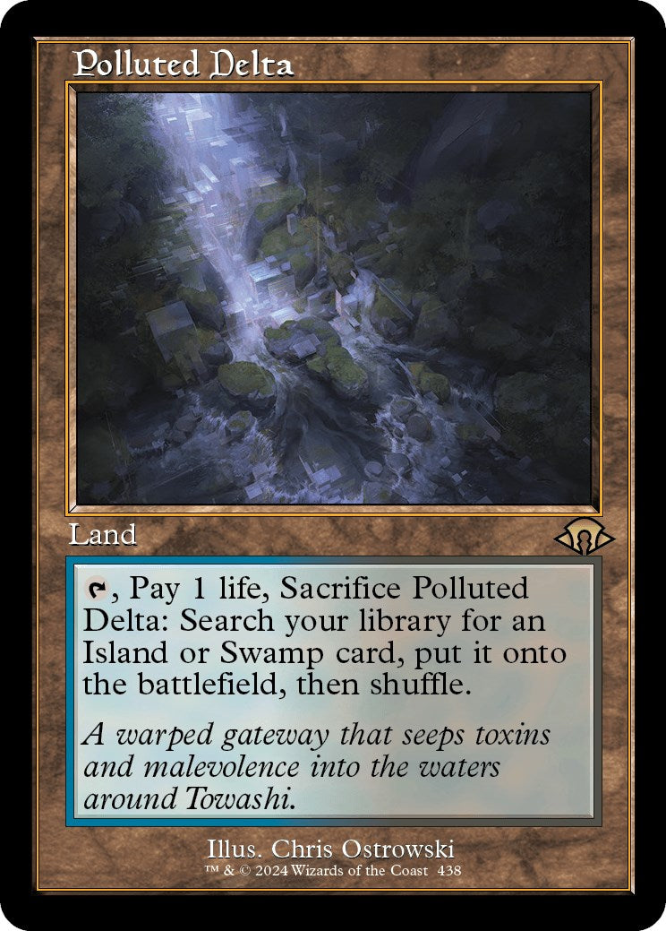 Polluted Delta (Retro) [Modern Horizons 3] | Fandemonia Ltd