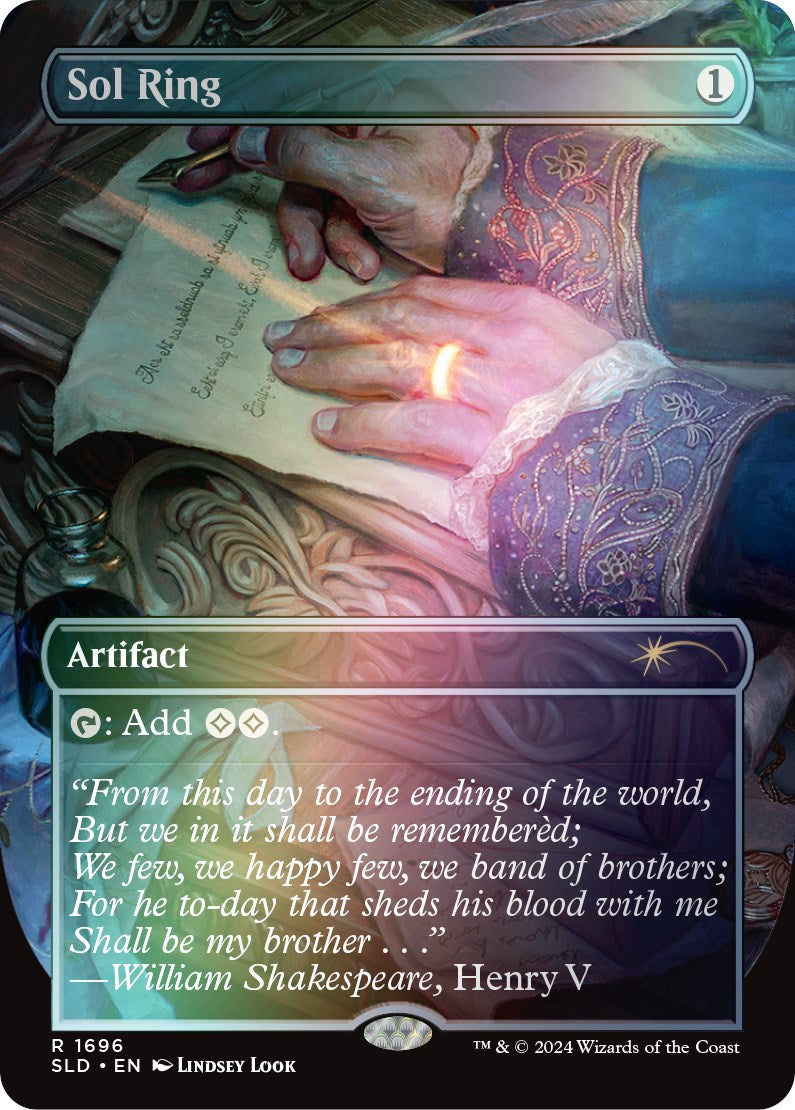 Sol Ring (1696) (Rainbow Foil) [Secret Lair: Sheldon's Spellbook] | Fandemonia Ltd