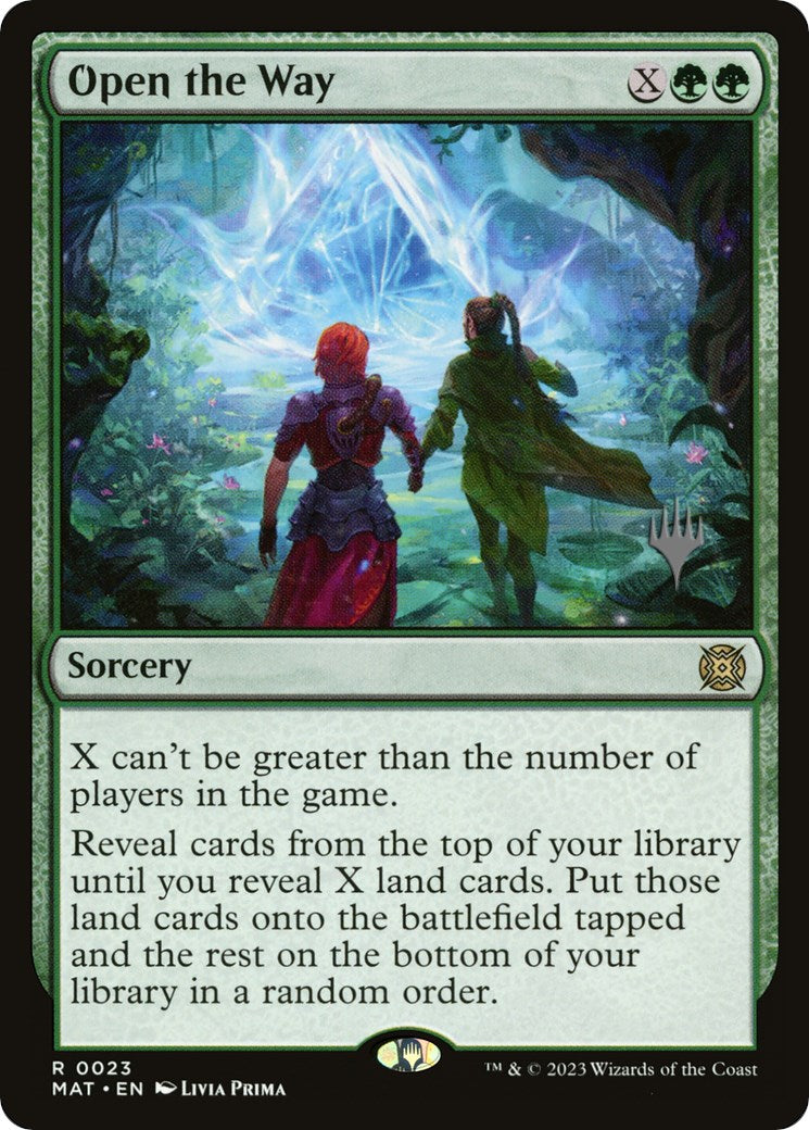 Open the Way (Promo Pack) [March of the Machine Promos] | Fandemonia Ltd