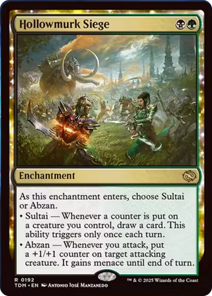 Hollowmurk Siege [Tarkir: Dragonstorm] | Fandemonia Ltd