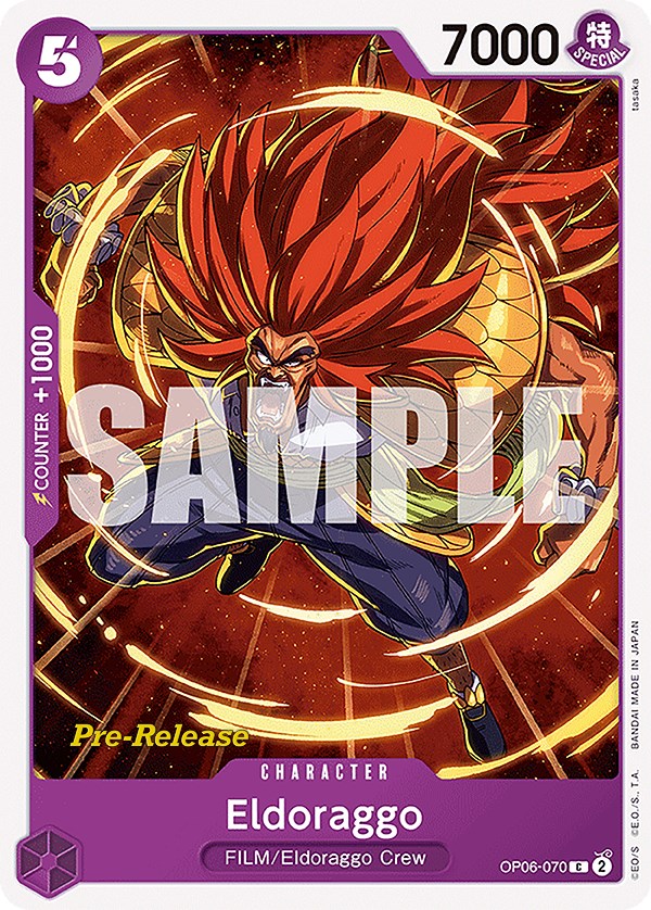 Eldoraggo [Wings of the Captain Pre-Release Cards] | Fandemonia Ltd