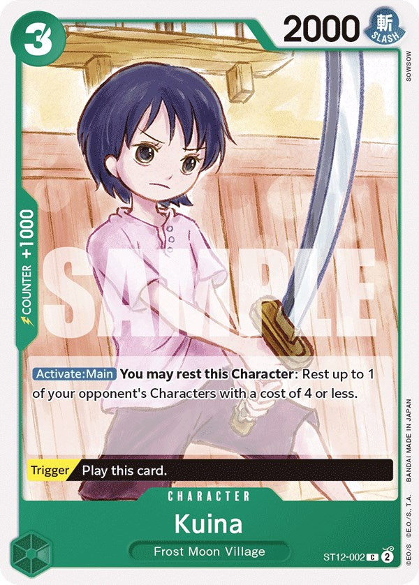 Kuina [Starter Deck: Zoro and Sanji] | Fandemonia Ltd