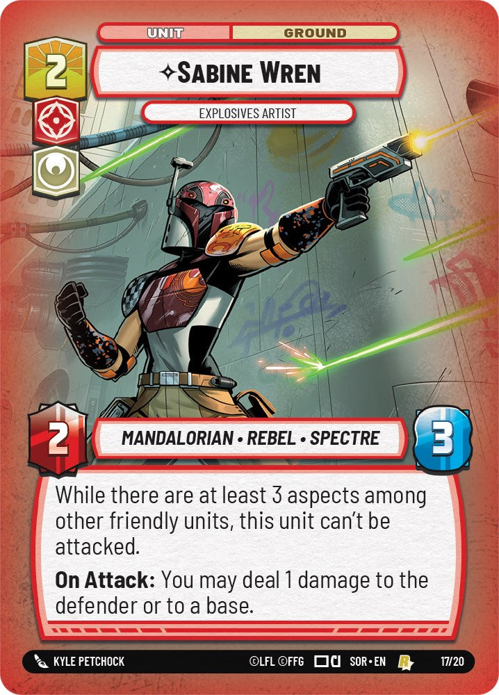 Sabine Wren - Explosives Artist (17/20) [Spark of Rebellion: Weekly Play] | Fandemonia Ltd
