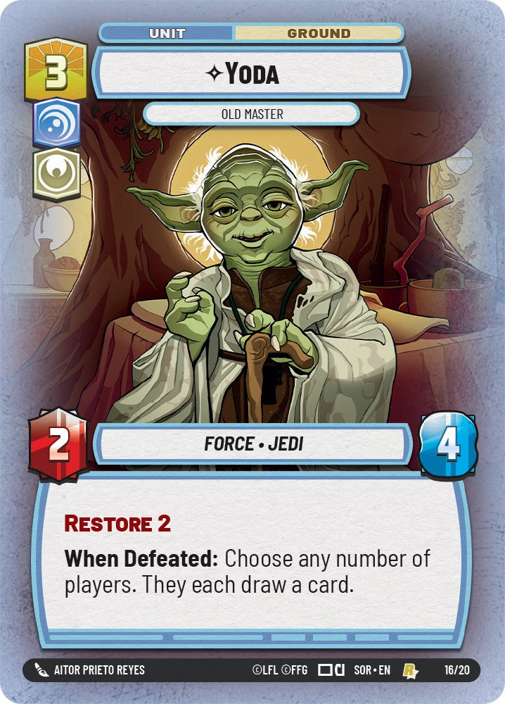 Yoda - Old Master (16/20) [Spark of Rebellion: Weekly Play] | Fandemonia Ltd