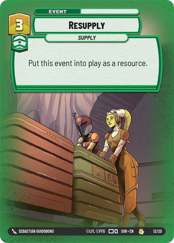 Resupply (12/20) [Spark of Rebellion: Weekly Play] | Fandemonia Ltd