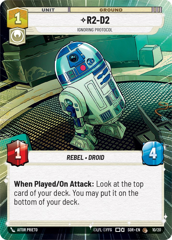 R2-D2 - Ignoring Protocol (Hyperspace) (10/20) [Spark of Rebellion: Weekly Play] | Fandemonia Ltd