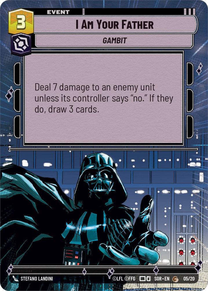 I Am Your Father (Hyperspace) (5/20) [Spark of Rebellion: Weekly Play] | Fandemonia Ltd