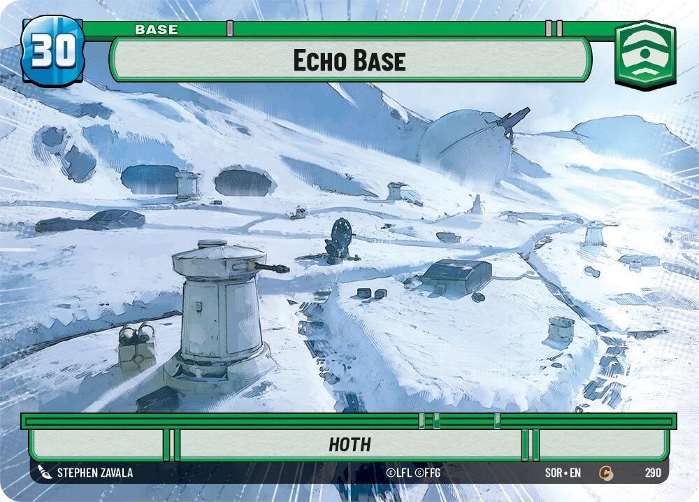 Echo Base // Shield (Hyperspace) (290 // T04) [Spark of Rebellion] | Fandemonia Ltd
