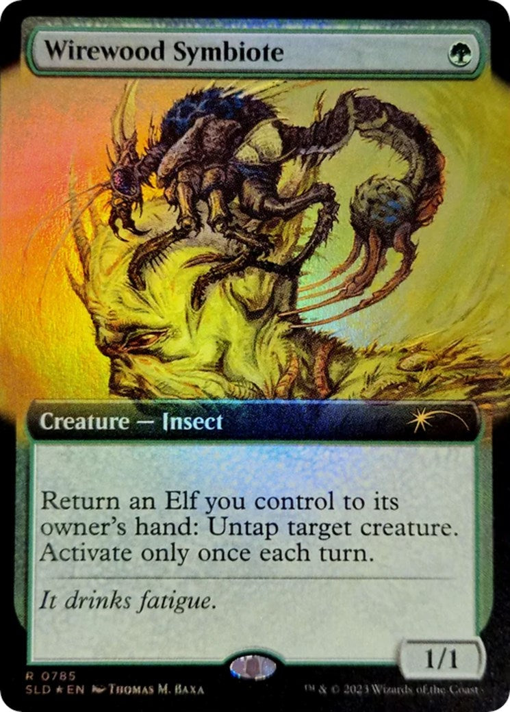 Wirewood Symbiote (Extended Art) [Secret Lair Drop Series] | Fandemonia Ltd