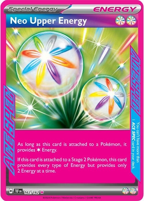 Neo Upper Energy (162/162) [Scarlet & Violet: Temporal Forces] | Fandemonia Ltd