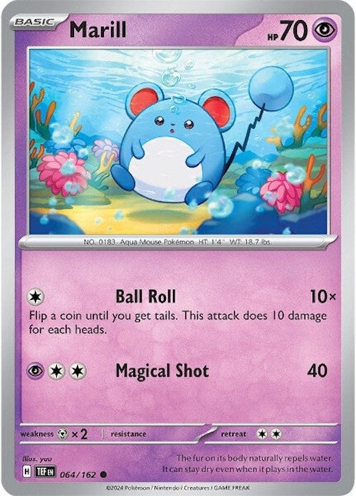 Marill (064/162) [Scarlet & Violet: Temporal Forces] | Fandemonia Ltd