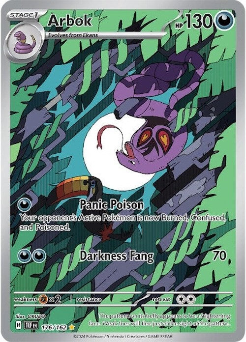 Arbok (176/162) [Scarlet & Violet: Temporal Forces] | Fandemonia Ltd