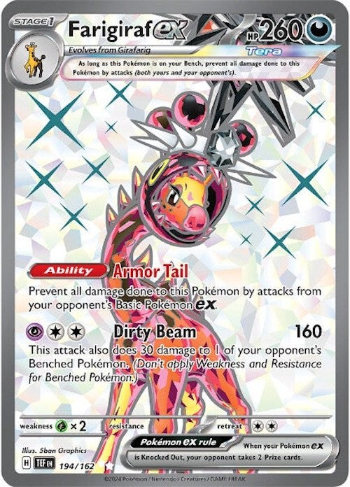 Farigiraf ex (194/162) [Scarlet & Violet: Temporal Forces] | Fandemonia Ltd