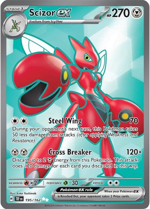 Scizor ex (195/162) [Scarlet & Violet: Temporal Forces] | Fandemonia Ltd