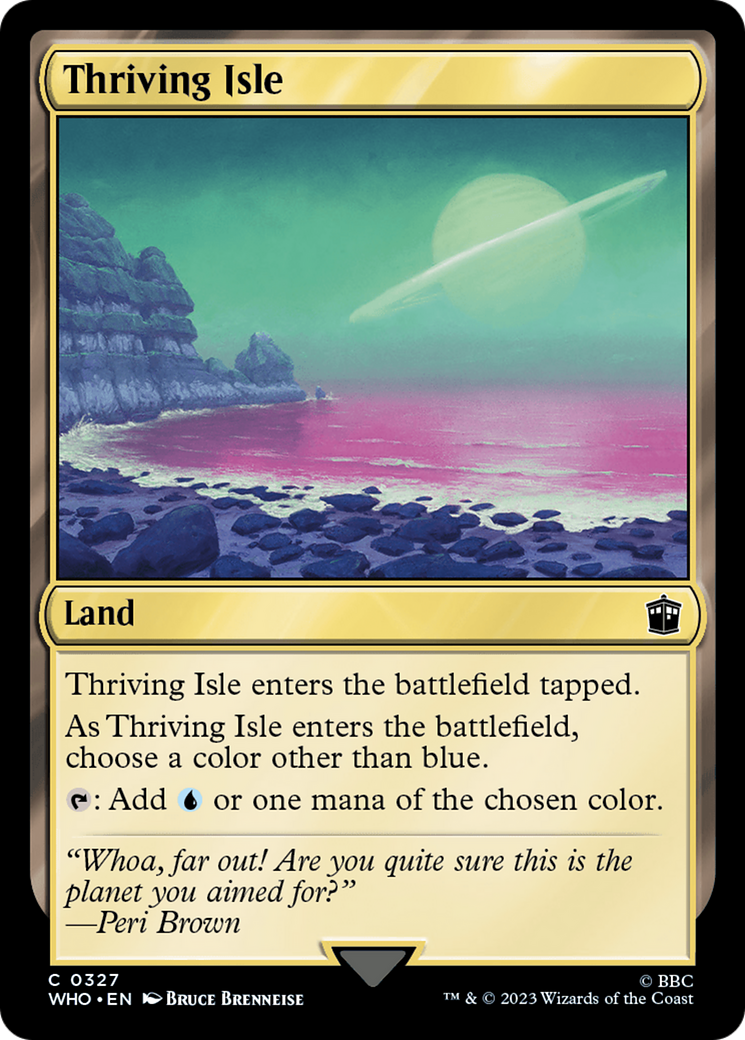 Thriving Isle [Doctor Who] | Fandemonia Ltd