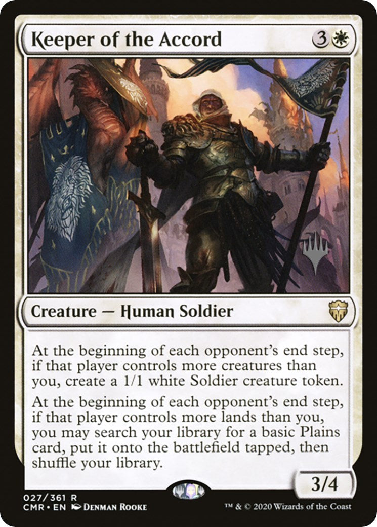 Keeper of the Accord (Promo Pack) [Murders at Karlov Manor Promos] | Fandemonia Ltd