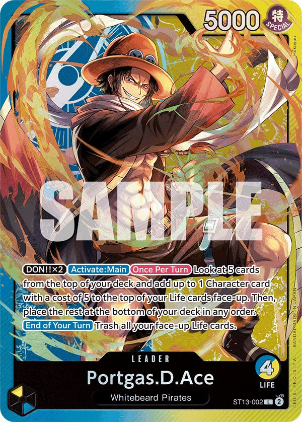 Portgas.D.Ace [Ultra Deck: The Three Brothers] | Fandemonia Ltd