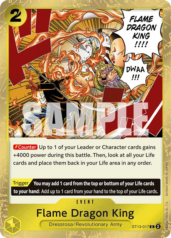Flame Dragon King [Ultra Deck: The Three Brothers] | Fandemonia Ltd