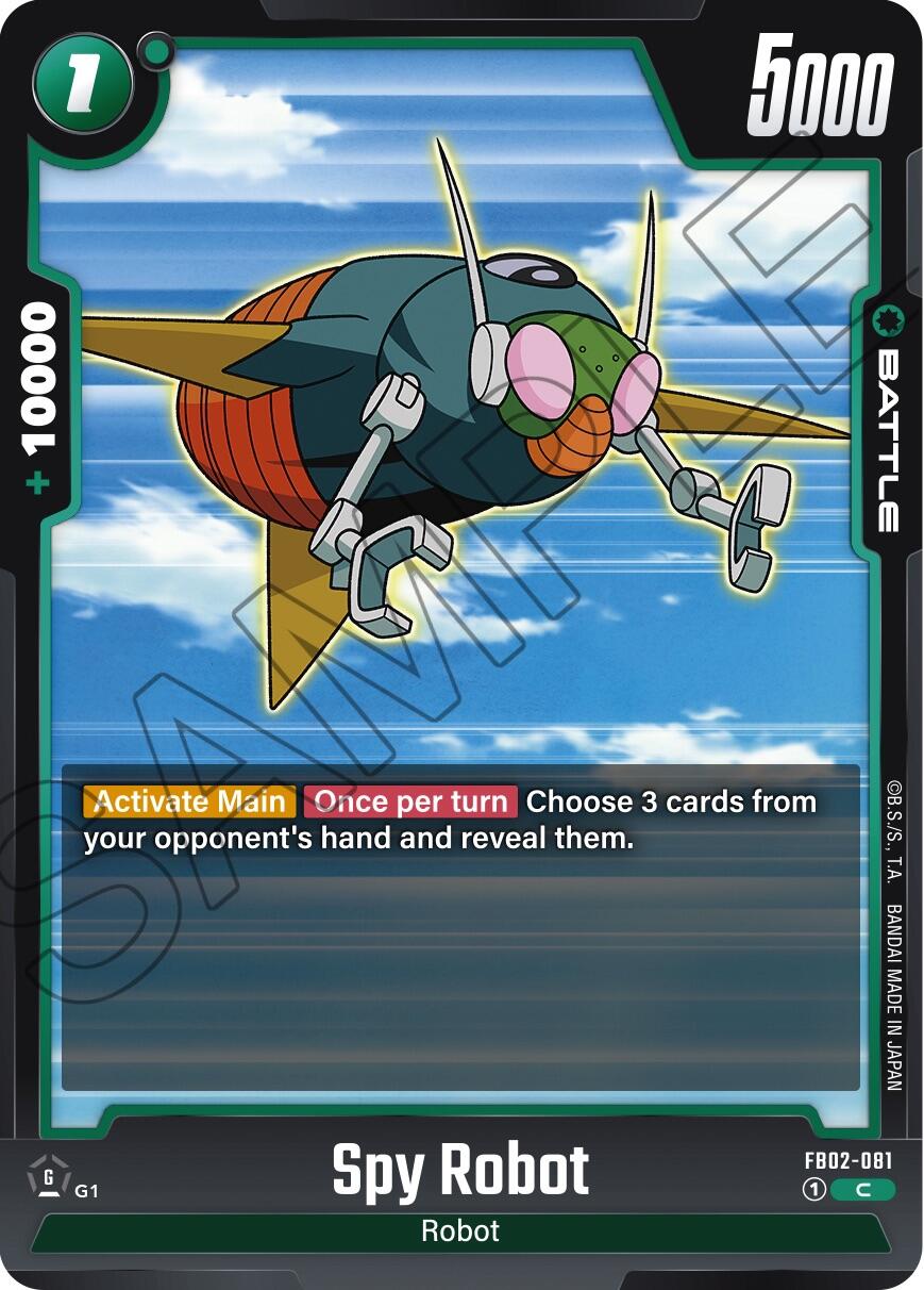 Spy Robot [Blazing Aura] | Fandemonia Ltd