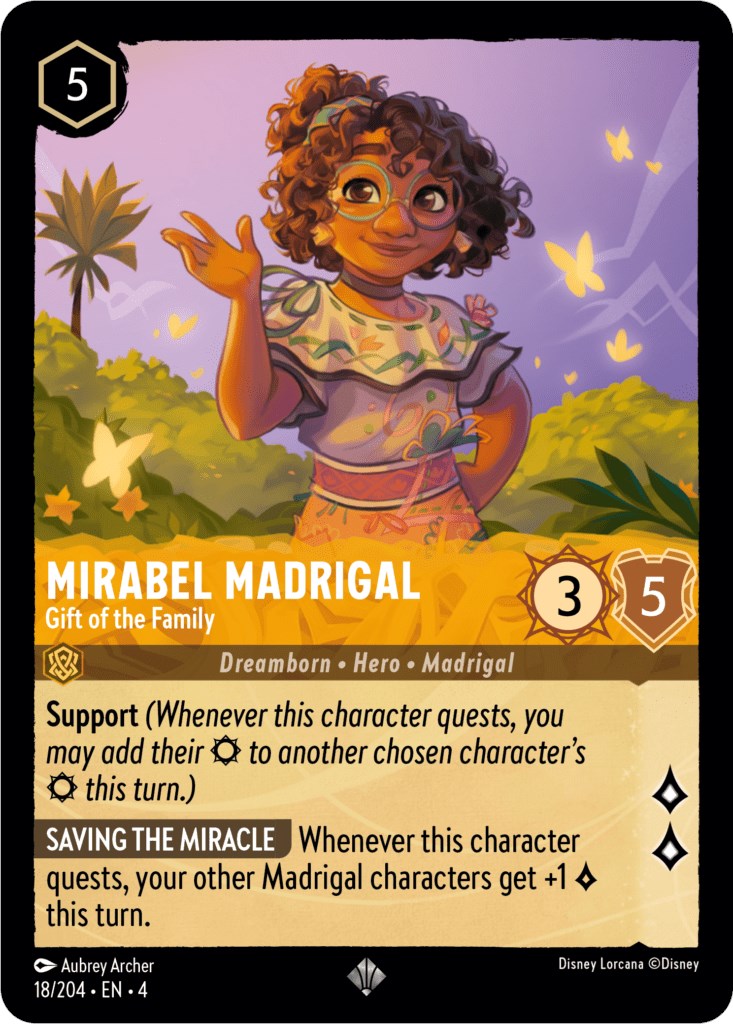 Mirabel Madrigal - Gift of the Family (18/204) [Ursula's Return] | Fandemonia Ltd