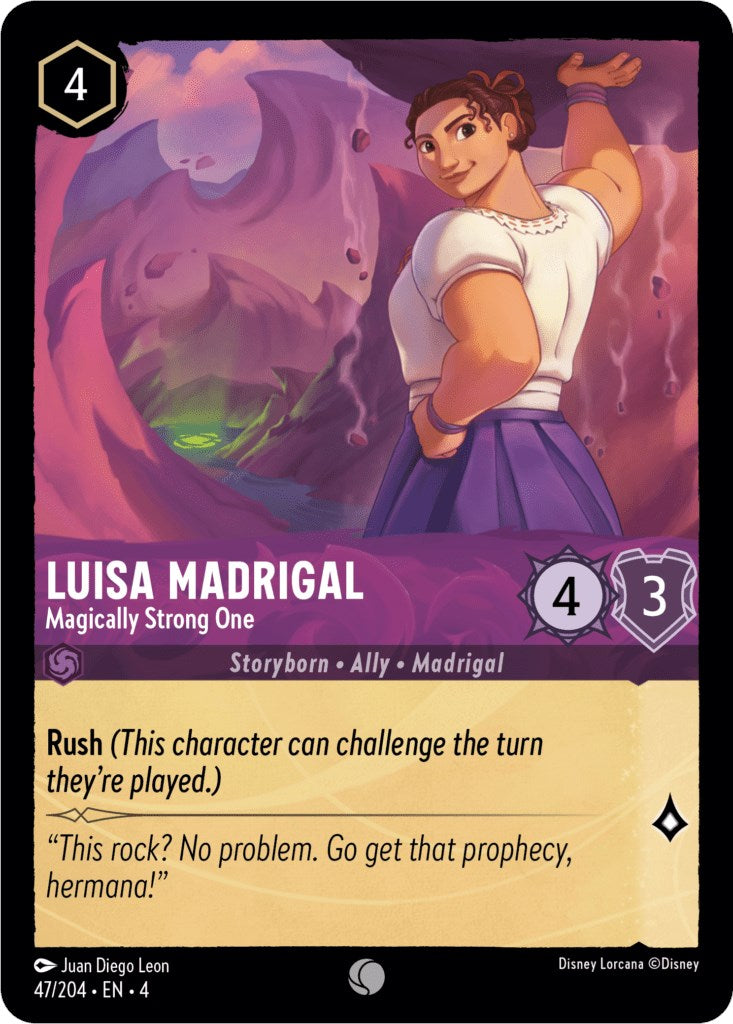 Luisa Madrigal - Magically Strong One (47/204) [Ursula's Return] | Fandemonia Ltd