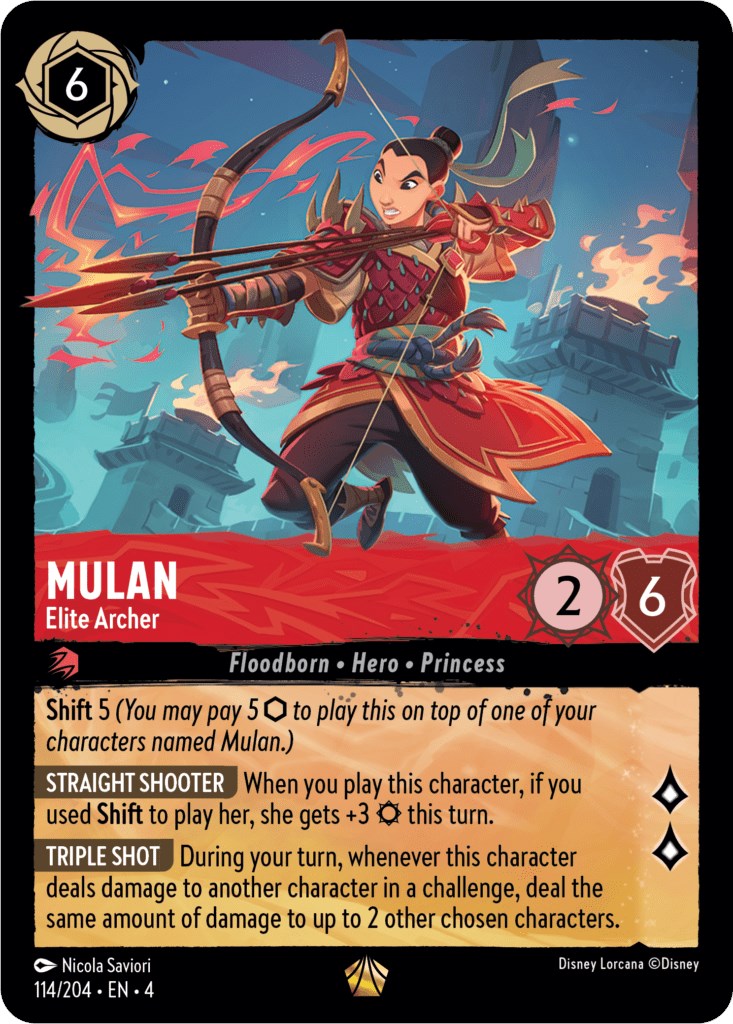 Mulan - Elite Archer (114/204) [Ursula's Return] | Fandemonia Ltd