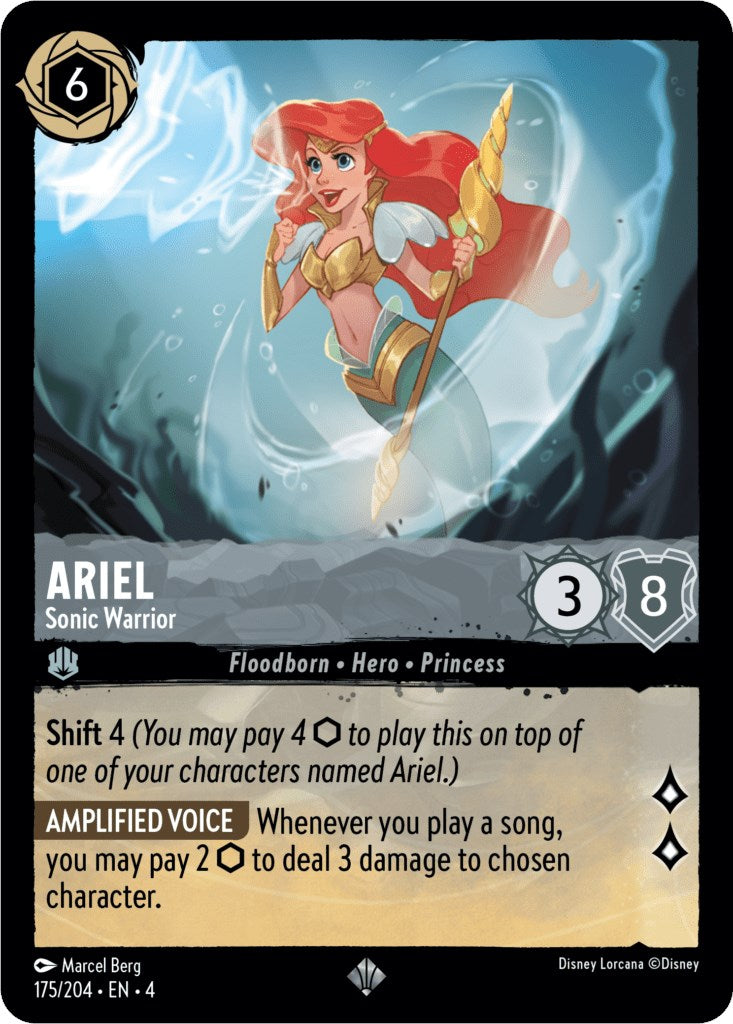 Ariel - Sonic Warrior (175/204) [Ursula's Return] | Fandemonia Ltd