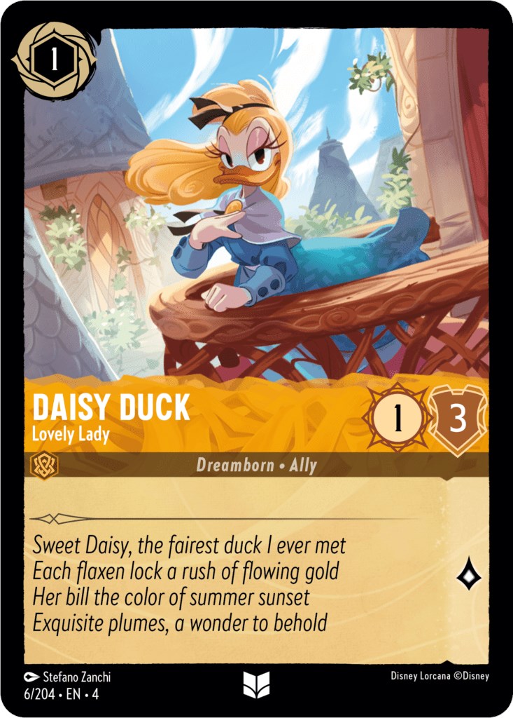 Daisy Duck - Lovely Lady (6/204) [Ursula's Return] | Fandemonia Ltd