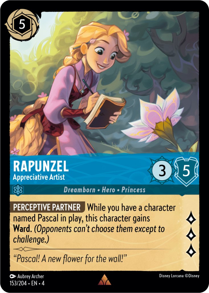 Rapunzel - Appreciative Artist (153/204) [Ursula's Return] | Fandemonia Ltd