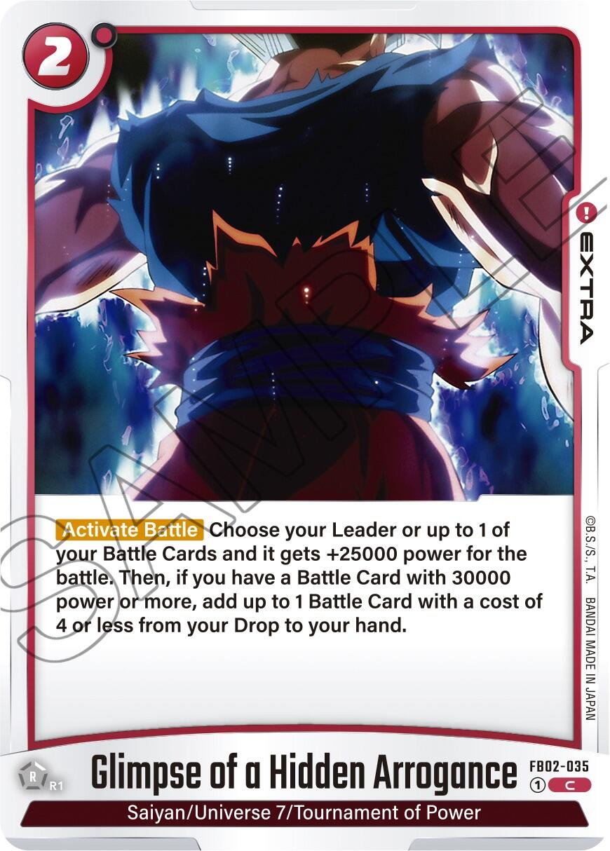 Glimpse of a Hidden Arrogance [Blazing Aura] | Fandemonia Ltd