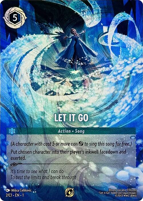 Let It Go (2) [Promo Cards] | Fandemonia Ltd