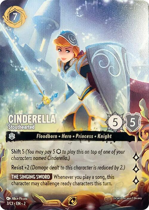 Cinderella - Stouthearted (3) [Promo Cards] | Fandemonia Ltd