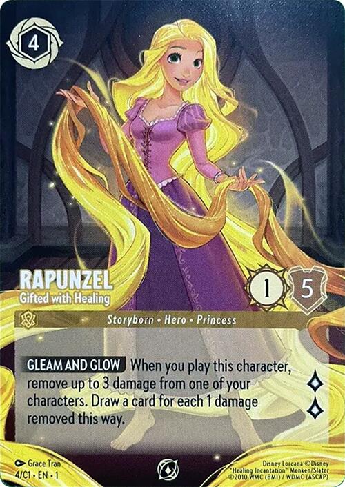 Rapunzel - Gifted with Healing (4) [Promo Cards] | Fandemonia Ltd